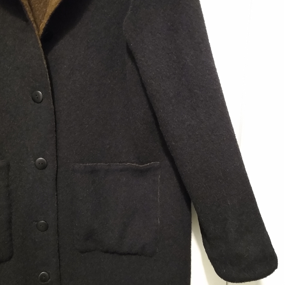 Reversible Wool Coat - Picture 6 of 6